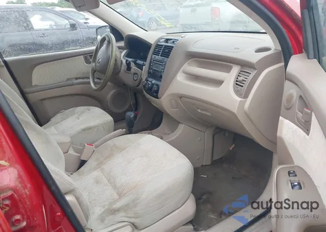 2008 Kia Sportage Lx z USA, uszkodzony, nr VIN KNDJF724087527843